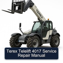 Terex Telelift 4017 Service Repair Workshop Manual PDF