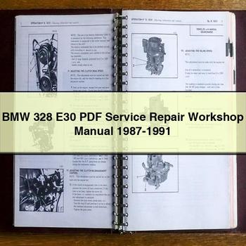 1987-1991 BMW 1 Series 328 E30 Service Repair Workshop Manual PDF