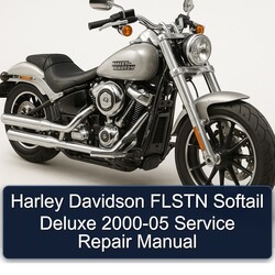 2000-2005 Harley Davidson Softail Flstn Deluxe Service Repair Workshop Manual PDF