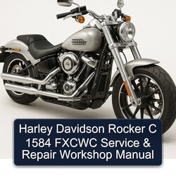Harley Davidson Rocker C 1584 Fxcwc Service Repair Workshop Manual PDF