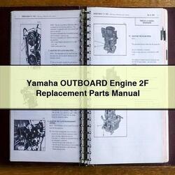 Yamaha Outboard Engine 2F Replacement Parts Catalog PDF