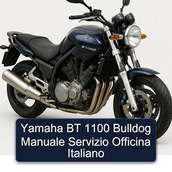 Yamaha BT1100 Bulldog BT 1100 Manuale Servizio Officina Italiano Service Repair Workshop Manual PDF