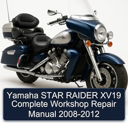 2008-2012 Yamaha Royal Star Venture Raider XV19 Service Repair Workshop Manual PDF