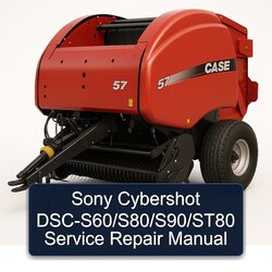 Sony Cybershot Dsc-s60/s80/s90/st80 Service Repair Workshop Manual PDF