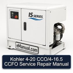 Kohler 4-20 Cco/4-16.5 Ccfo Service Repair Workshop Manual PDF