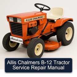Allis Chalmers B-12 Tractor Service Repair Workshop Manual PDF