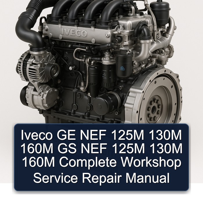 Iveco GE NEF 125M 130M 160M GS Service Repair Workshop Manual PDF