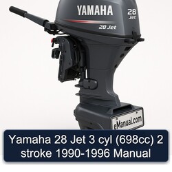 1990-1996 Yamaha 28 Jet 3 Cyl (698CC) 2 Stroke Service Repair Workshop Manual PDF