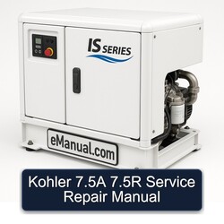 Kohler 7.5a 7.5r Service Repair Workshop Manual PDF