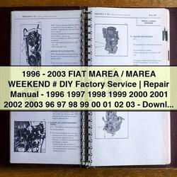 1996-2003 Fiat Marea/marea Weekend DIY Service Repair Workshop Manual PDF