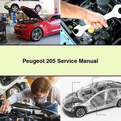 Peugeot 205 Service Repair Workshop Manual PDF