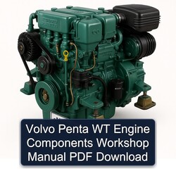 Volvo Penta WT Engine Components Service Repair Workshop Manual PDF