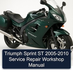 2005-2010 Triumph Sprint Service Repair Workshop Manual PDF