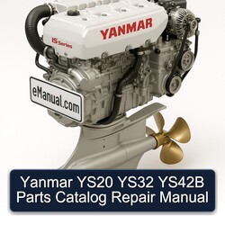 Yanmar YS20 YS32 YS42B Parts Catalog PDF