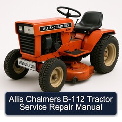 Allis Chalmers B-112 Tractor Service Repair Workshop Manual PDF