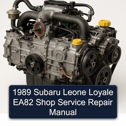 1989 Subaru EA Series Leone Loyale EA82 Shop Service Repair Workshop Manual PDF