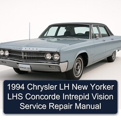1994 Chrysler New Yorker LH LHS Concorde Intrepid Vision Service Repair Workshop Manual PDF