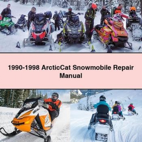 1990-1998 Arcticcat Snowmobile Service Repair Workshop Manual PDF
