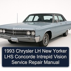 1993 Chrysler New Yorker LH LHS Concorde Intrepid Vision Service Repair Workshop Manual PDF