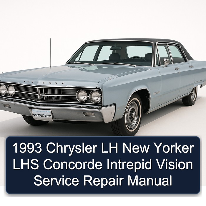 1993 Chrysler New Yorker LH LHS Concorde Intrepid Vision Service Repair Workshop Manual PDF