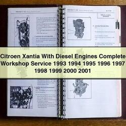 1993-2001 Citroen Xantia Diesel Engines Service Repair Workshop Manual PDF