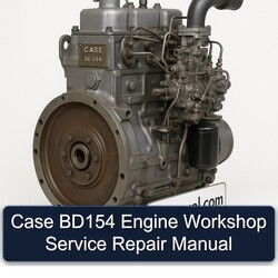 Case BD154 Engine Service Repair Workshop Manual PDF