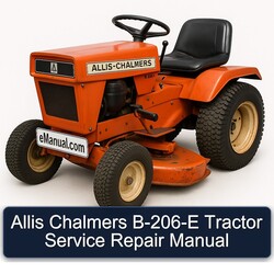 Allis Chalmers B-206-e Tractor Service Repair Workshop Manual PDF