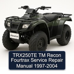 1997-2004 TRX250TE TM Recon Fourtrax Service Repair Workshop Manual PDF