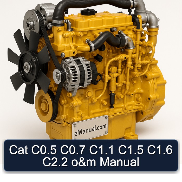 Caterpillar C0.5 C0.7 C1.1 C1.5 C1.6 C2.2 CAT O M Service Repair Workshop Manual PDF