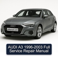 1996-2003 Audi A3 Service Repair Workshop Manual PDF