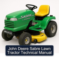 John Deere Sabre Lawn Tractor Service Repair Workshop Manual PDF