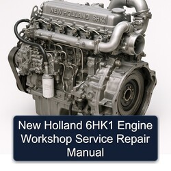 New Holland 6hk1 Engine Service Repair Workshop Manual PDF