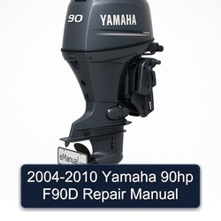  2004-2010 Yamaha 90hp F90D Repair Manual