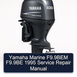 1995 Yamaha Marine F9.9bem F9.9be Service Repair Workshop Manual PDF