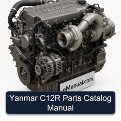 Yanmar BY Series C12R Parts Catalog PDF