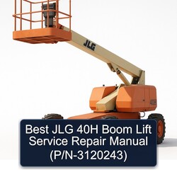 Best JLG 40H Boom Lift (p/n-3120243) Service Repair Workshop Manual PDF