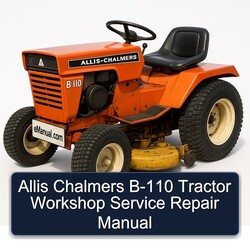 Allis Chalmers B-110 Tractor Service Repair Workshop Manual PDF