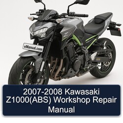 2007-2008 Kawasaki Z Series Z1000(abs) Service Repair Workshop Manual PDF
