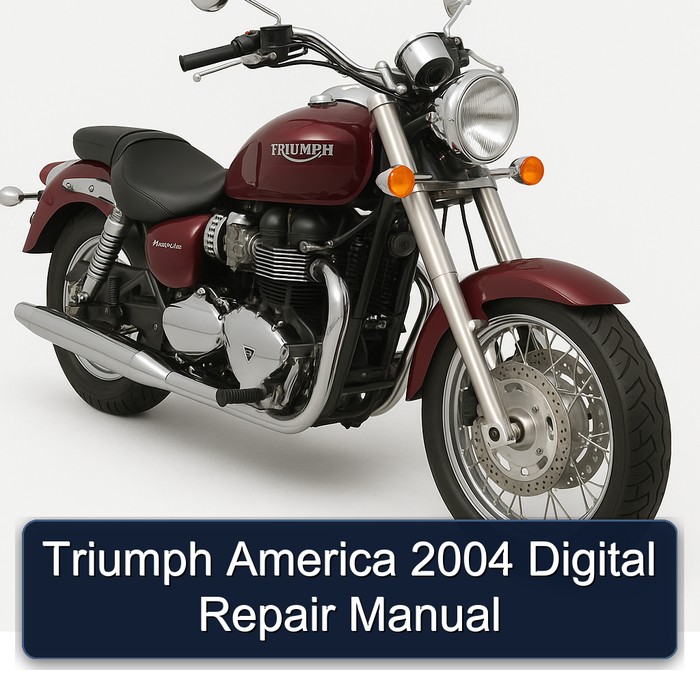 2004 Triumph America Digital Service Repair Workshop Manual PDF