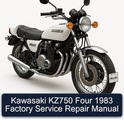 1983 Kawasaki KZ Series KZ750 Four Service Repair Workshop Manual PDF