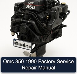1990 Omc 350 Service Repair Workshop Manual PDF
