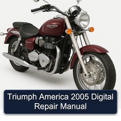 2005 Triumph America Digital Service Repair Workshop Manual PDF