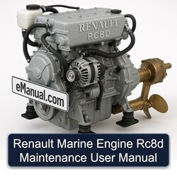 Renault Marine Engine RC8D User Service Repair Workshop Manual PDF