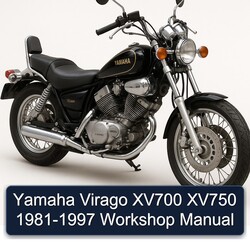 1981-1997 Yamaha Virago XV700 XV750 Service Repair Workshop Manual PDF