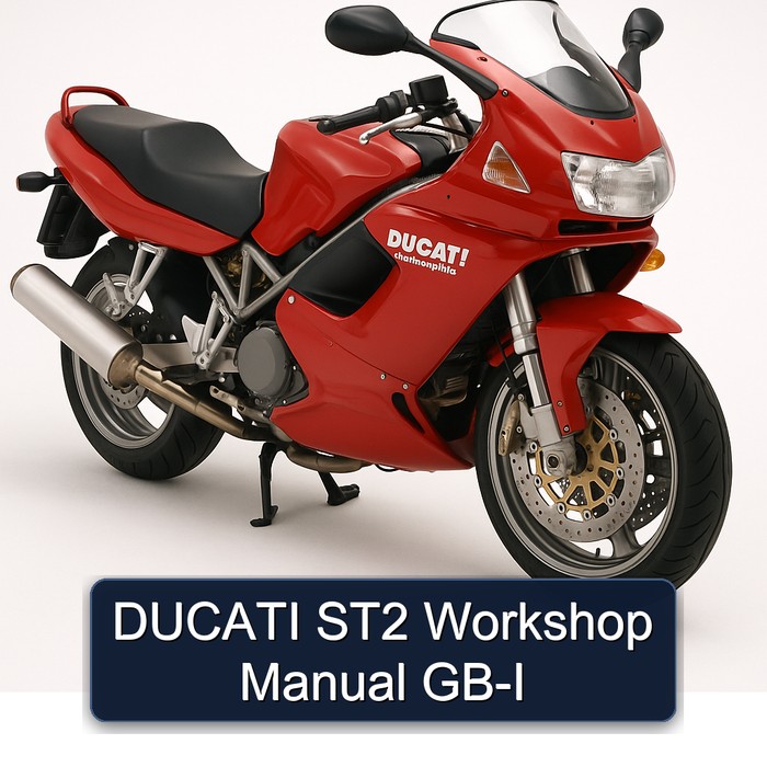Ducati Sporttouring / ST Models ST2 GB-I Service Repair Workshop Manual PDF