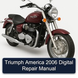 2006 Triumph America Digital Service Repair Workshop Manual PDF
