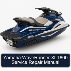 Yamaha Waverunner XLT800 Service Repair Workshop Manual PDF