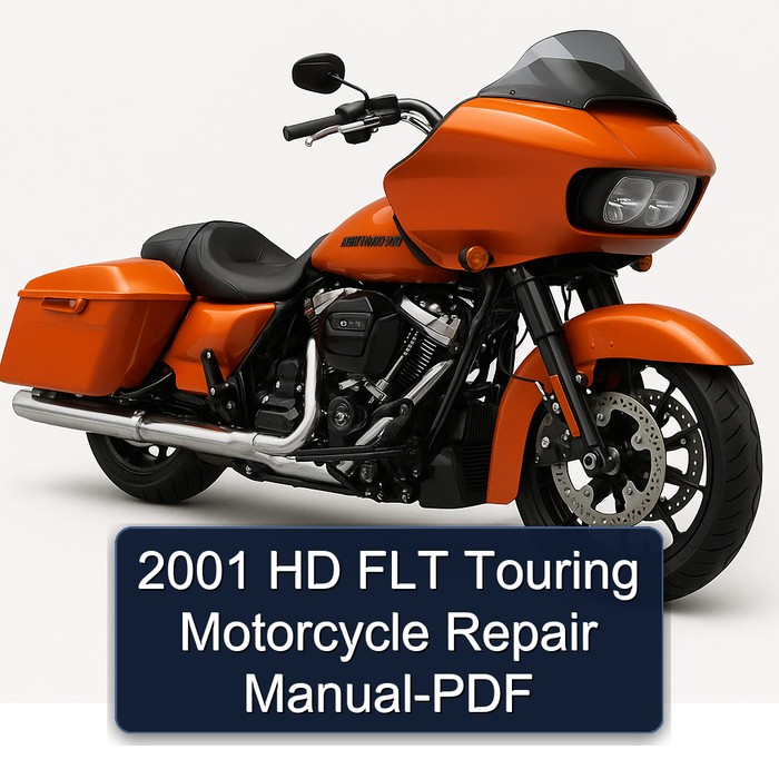 2001 Harley Davidson Touring HD FLT Motorcycle Service Repair Workshop Manual PDF