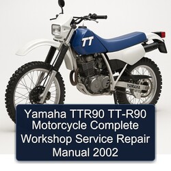 2002 Yamaha TTR Models TTR90 TT-R90 Motorcycle Service Repair Workshop Manual PDF