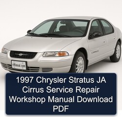 1997 Chrysler Cirrus Stratus JA Service Repair Workshop Manual PDF